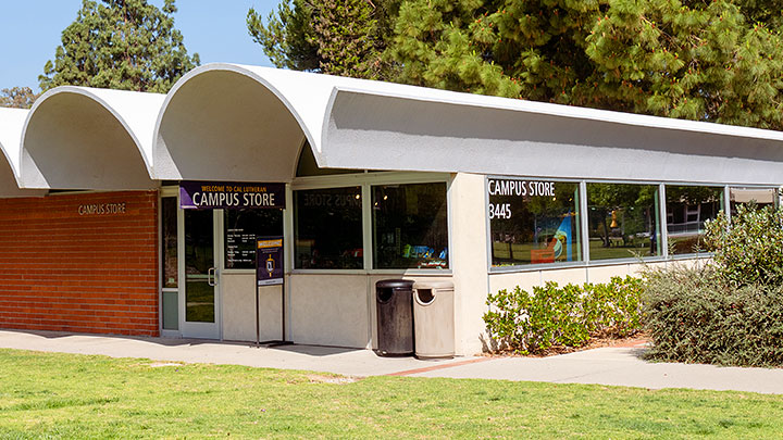 Exterior of the campus bookstore